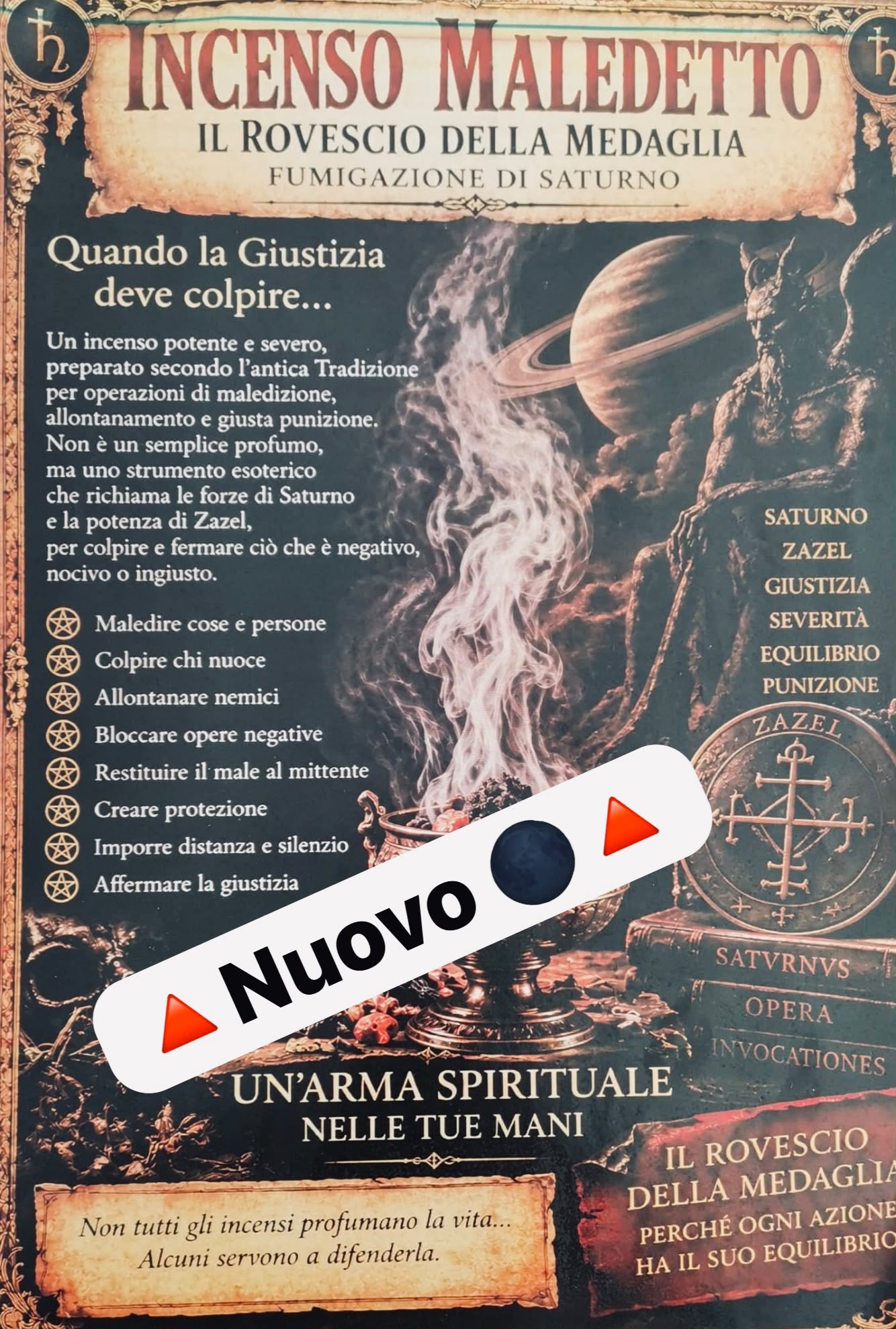 incenso maledetto nuovo