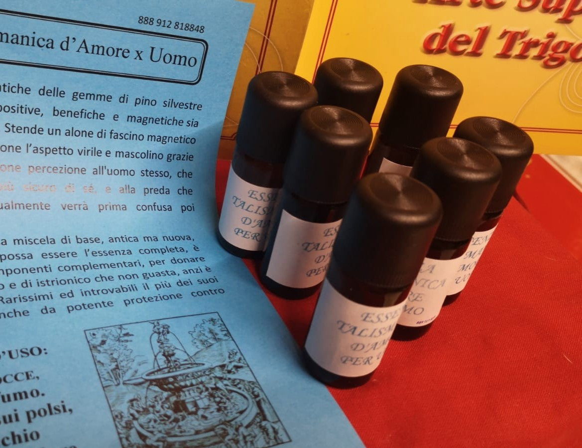 Essenza Talismanica d'amore per uomo